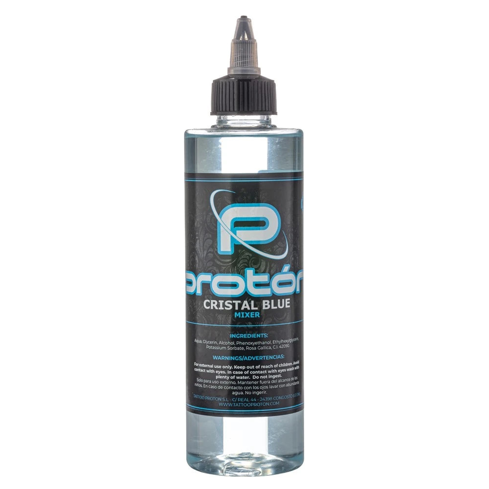 PROTON Cristal Ink Shading Solution - Blue INK Diluent - Tattoo Boutique